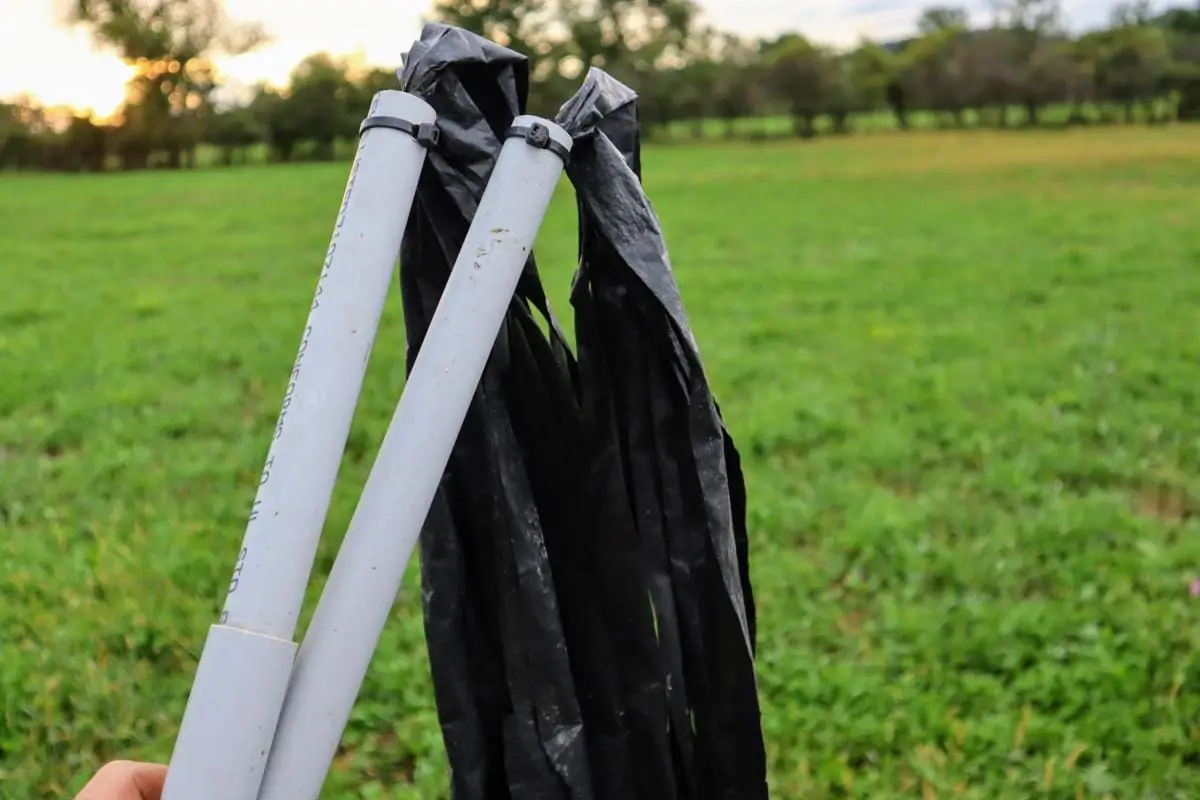 Pasture raised chicken tools at Wrong Direction Farm