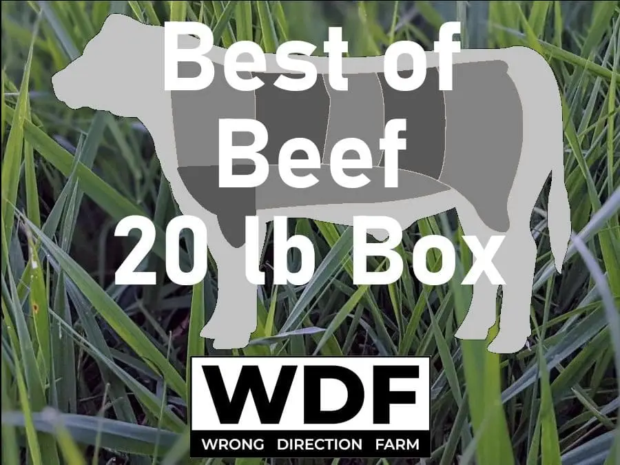 Best of Grass Fed Beef Box 20 lb